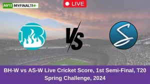 BH-W vs AS-W Live Cricket Score, 1st Semi-Final, T20 Spring Challenge, 2024 (2)