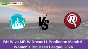 BH-W vs MR-W Dream11 Prediction Match 6, Australian Women's T20 Bash, 2024