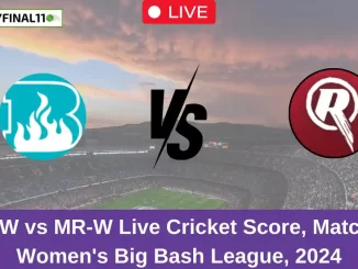 BH-W vs MR-W Live Cricket Score, Match 6, Women's Big Bash League, 2024