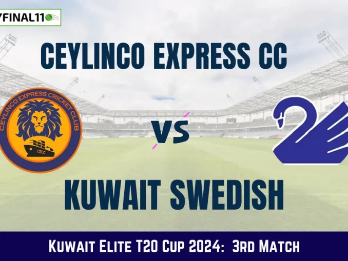 Get the best CECC vs KS Dream11 Prediction fantasy team with CECC vs KS Key player stats and pitch report for today's Kuwait Elite T20 Cup 2024.