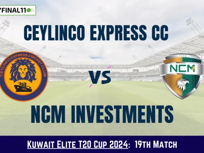 CECC vs NCMI Dream11 Prediction Today: Match 19 Pitch Report, and Key Player | Kuwait Elite T20 Cup 2024