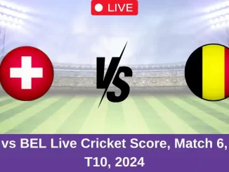 CHE vs BEL Live Cricket Score, Match 6, ECC T10, 2024