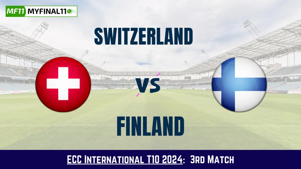 Get the best CHE vs FIN Dream11 Prediction fantasy team with CHE vs FIN Key player stats and pitch report for today's ECC International T10 2024.