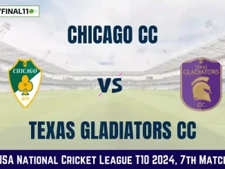 CHI vs TG Dream11 Prediction Today: Match 7 Pitch Report, and Key Player | USA National Cricket League T10 2024