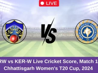 CRW vs KER-W Live Cricket Score, Match 15, Chhattisgarh Women's T20 Cup, 2024