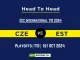 CZE vs EST Player Battle, Head to Head Team Stats, Team Record - Australia Women vs New Zealand Women T20I 2024