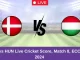 DEN vs HUN Live Cricket Score, Match 8, ECC T10, 2024