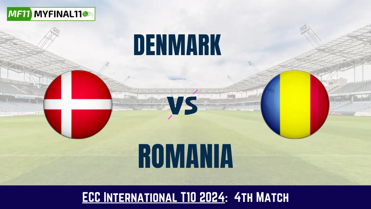 Get the best DEN vs ROM Dream11 Prediction fantasy team with DEN vs ROM Key player stats and pitch report for today's ECC International T10 2024.