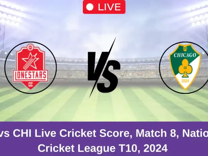 DL vs CHI Live Cricket Score, Match 8, National Cricket League T10, 2024