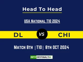 DL vs CHI Player Battle, Head to Head Team Stats, Team Record - USA National T10 2024