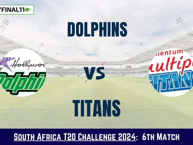 Get the best DOL vs TIT Dream11 Prediction fantasy team with DOL vs TIT Key player stats and pitch report for today's South Africa T20 Challenge 2024.