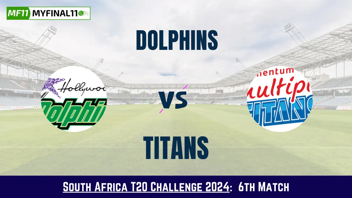 Get the best DOL vs TIT Dream11 Prediction fantasy team with DOL vs TIT Key player stats and pitch report for today's South Africa T20 Challenge 2024.