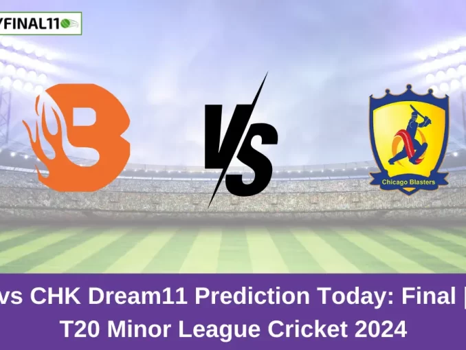 EBB vs CHK Dream11 Prediction Today: Final Pitch Report, and Key Player | USA T20 Minor League Cricket 2024