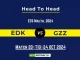 EDK vs GZZ Player Battle, Head to Head Team Stats, Player Record