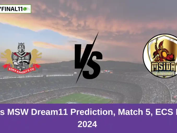 EDK vs MSW Dream11 Prediction, Match 5, ECS Malta, 2024