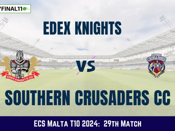 EDK vs SOC Dream11 Prediction Today: Match 29 Pitch Report, and Key Player | ECS Malta 2024