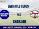 EMB vs SHA Dream11 Prediction Today: Match 16 Pitch Report, and Key Player | Emirates D20 Tournament 2024