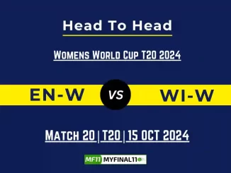 EN-W vs WI-W Player Battle, Head to Head Team Stats, Team Record - Dream11 ECC T10 2024