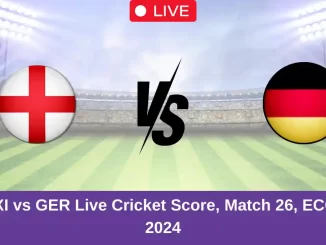 ENG-XI vs GER Live Cricket Score, Match 26, ECC T10, 2024