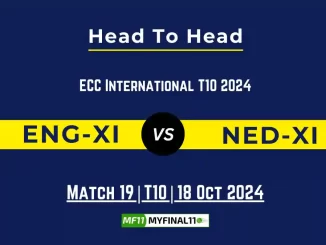 ENG-XI vs NED-XI Player Battle, Head to Head Team Stats, Player Record