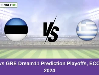 EST vs GRE Dream11 Prediction Playoffs, ECC T10, 2024