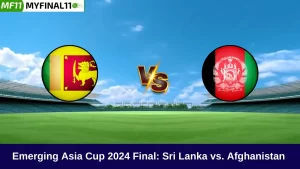 Sri Lanka vs. Afghanistan Final: Who Will Be the Asia Champion?