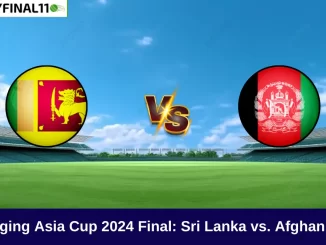 Sri Lanka vs. Afghanistan Final: Who Will Be the Asia Champion?