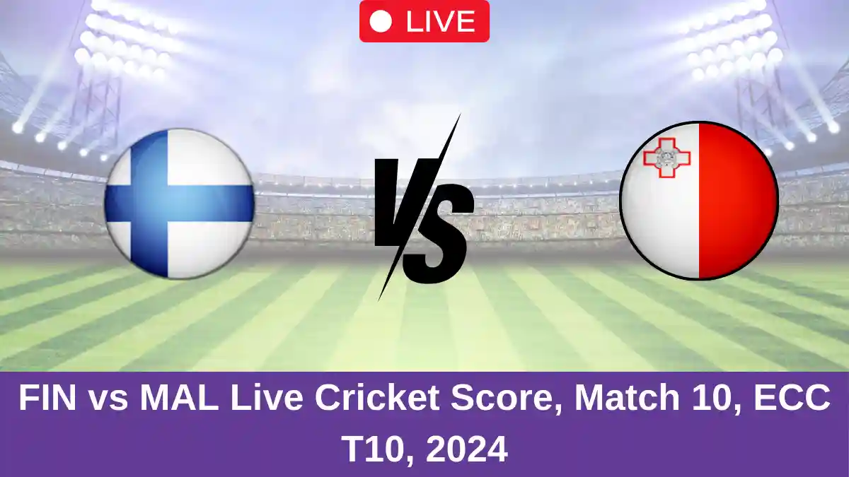 FIN vs MAL Live Cricket Score, Match 10, ECC T10, 2024