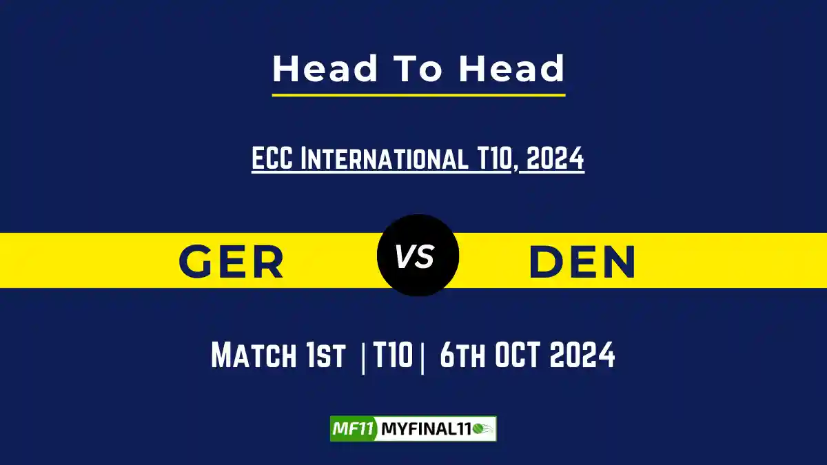 GER vs DEN Player Battle, Head to Head Team Stats, Player Record Namibia T20I Tri-Series, 2024- 4th Match