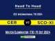 GER vs SCO-XI Player Battle, Head to Head Team Stats, Player Record (1)