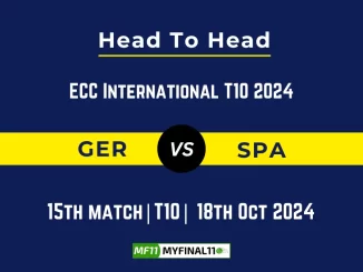 GER vs SPA Player Battle, Head to Head Team Stats, Player Record: ECC International T10- 15th Match