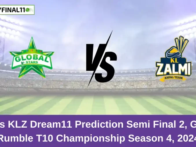 GS vs KLZ Dream11 Prediction Semi Final 2, Grand Rumble T10 Championship Season 4, 2024