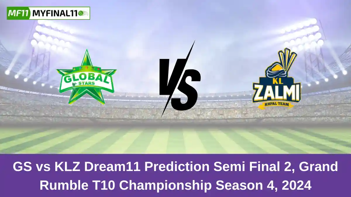 GS vs KLZ Dream11 Prediction Semi Final 2, Grand Rumble T10 Championship Season 4, 2024