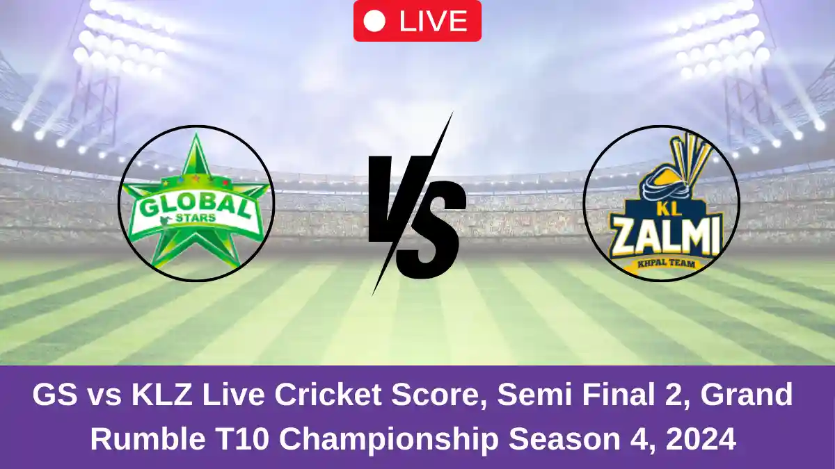 GS vs KLZ Live Cricket Score, Semi Final 2, Grand Rumble T10 Championship Season 4, 2024