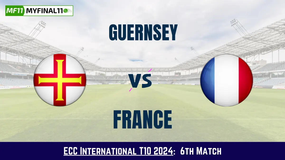 Get the best GSY vs FRA Dream11 Prediction fantasy team with GSY vs FRA Key player stats and pitch report for today's ECC International T10 2024.