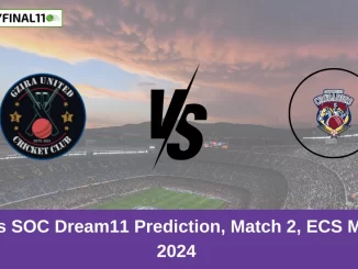 GU vs SOC Dream11 Prediction, Match 2, ECS Malta, 2024