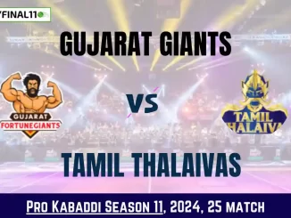 GUJ vs TAM Dream11 Prediction