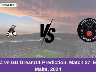 GZZ vs GU Dream11 Prediction, Match 27, ECS Malta, 2024