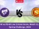 HB-W vs PS-W Live Cricket Score, Match 11, T20 Spring Challenge, 2024