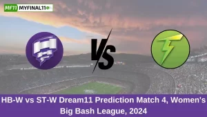 HB-W vs ST-W Dream11 Prediction Match 4, Australian Women's T20 Bash, 2024