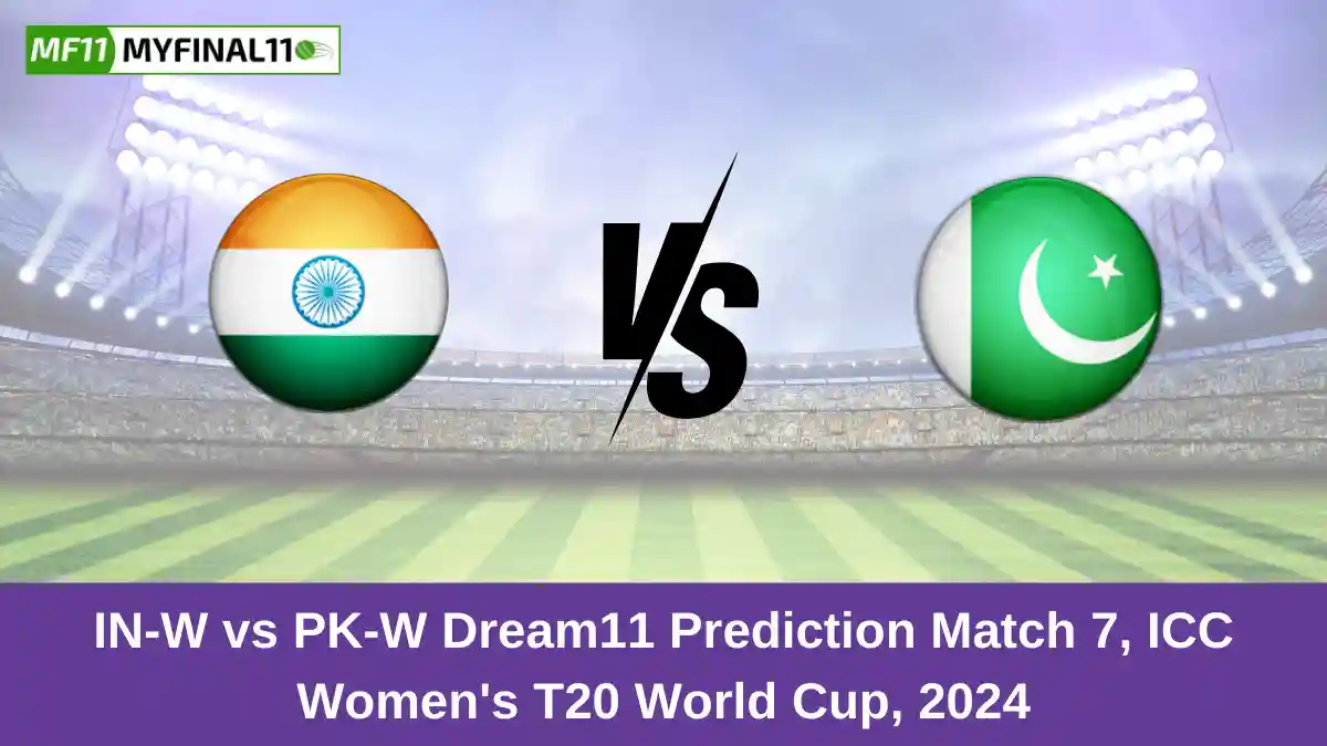 IN-W vs PK-W Dream11 Prediction Match 7, ICC Women's T20 World Cup, 2024