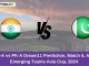 IND-A vs PK-A Dream11 Prediction, Match 4, ACC Emerging Teams Asia Cup, 2024