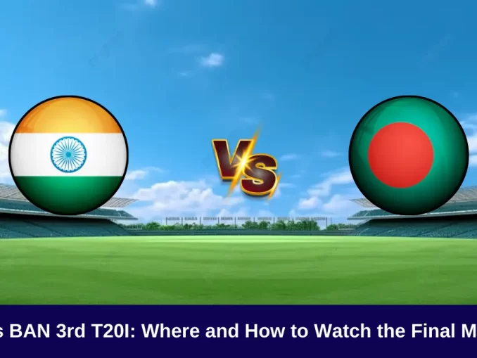 IND vs BAN 3rd T20I: Where and How to Watch the Final Match? Get Live Updates and Fantasy Tips