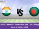 IND vs BAN Dream11 Prediction 1st T20I, Bangladesh tour of India, 2024