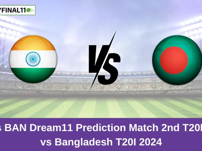 IND vs BAN Dream11 Prediction Match 2nd T20I, India vs Bangladesh T20I 2024