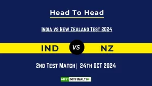 IND vs NZ Player Battle, Head to Head Team Stats, Team Record - India vs New Zealand Test 2024