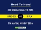 IRE-XI vs FRA Player Battle, Head to Head Team Stats, Team Record - ECC International T10 2024