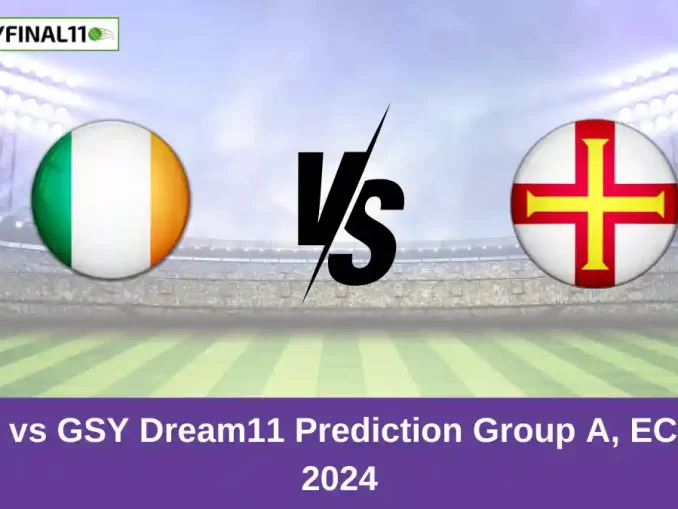 IRE-XI vs GSY Dream11 Prediction Group A, ECC T10, 2024