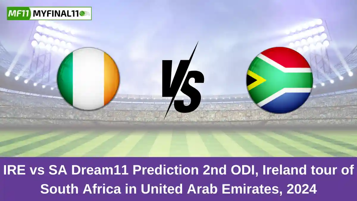 IRE vs SA Dream11 Prediction 2nd ODI, Ireland vs South Africa ODI , 2024