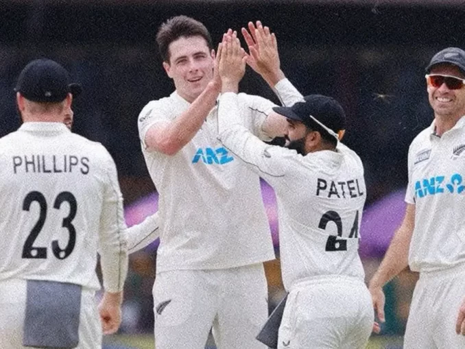 IND vs NZ 1st Test Day 2: Matt Henry Takes 5 Wickets as India Bowled Out for 46 Runs